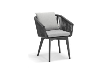 Стілець з підлокітниками (з подушками) COUTURE DIVA 91704070