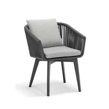 Стілець з підлокітниками (з подушками) COUTURE DIVA 91704070