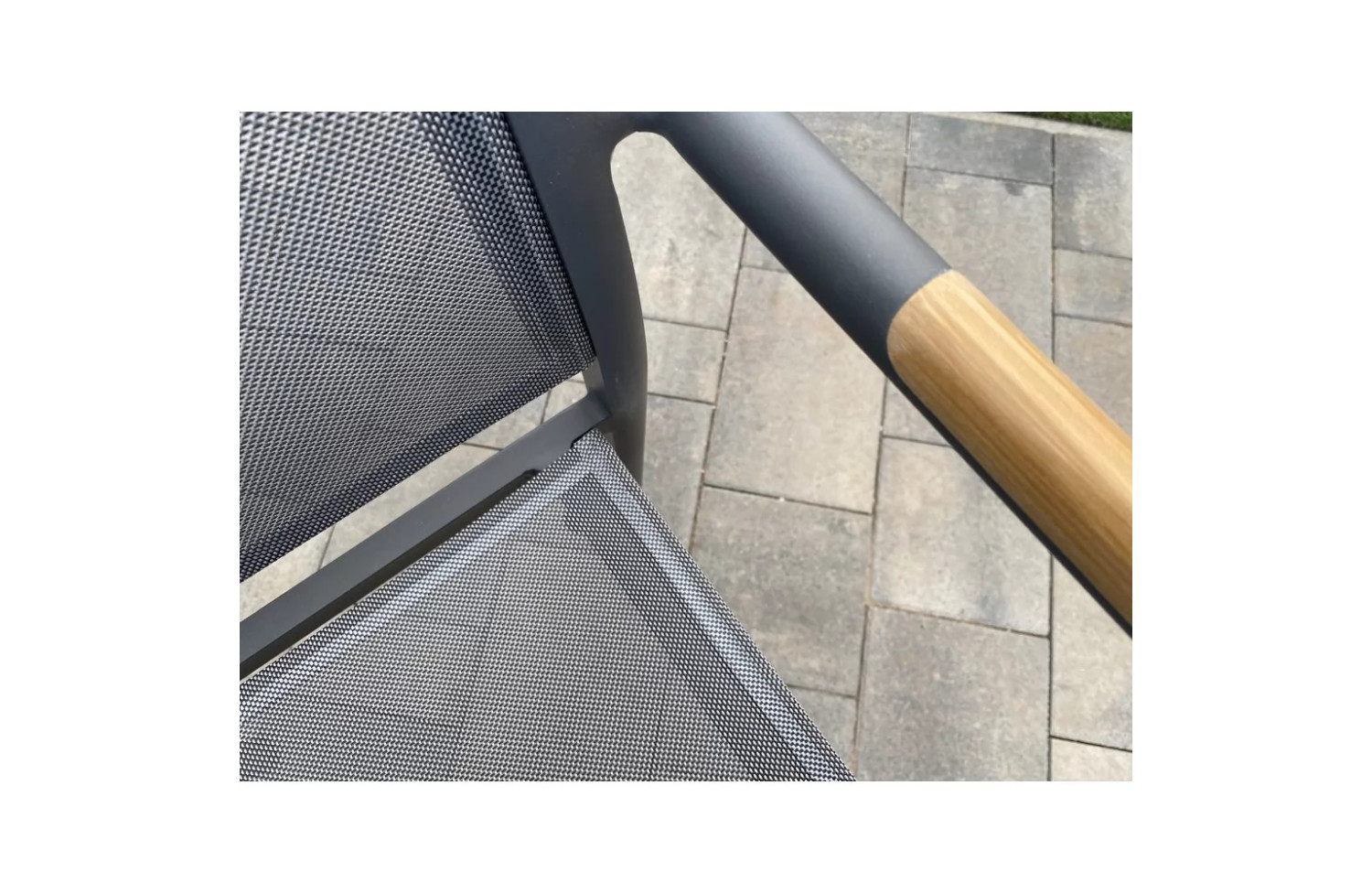 Стілець з підлокітниками COUTURE POLO 91801020-A / ANTHRACITE