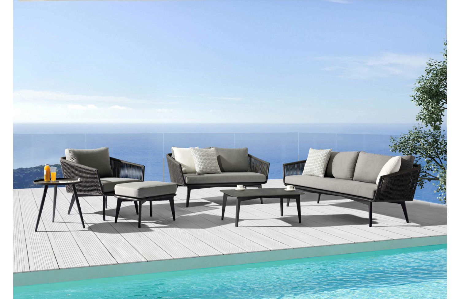 Кавовий Столик прямокутний 90*55 COUTURE DIVA 91704050