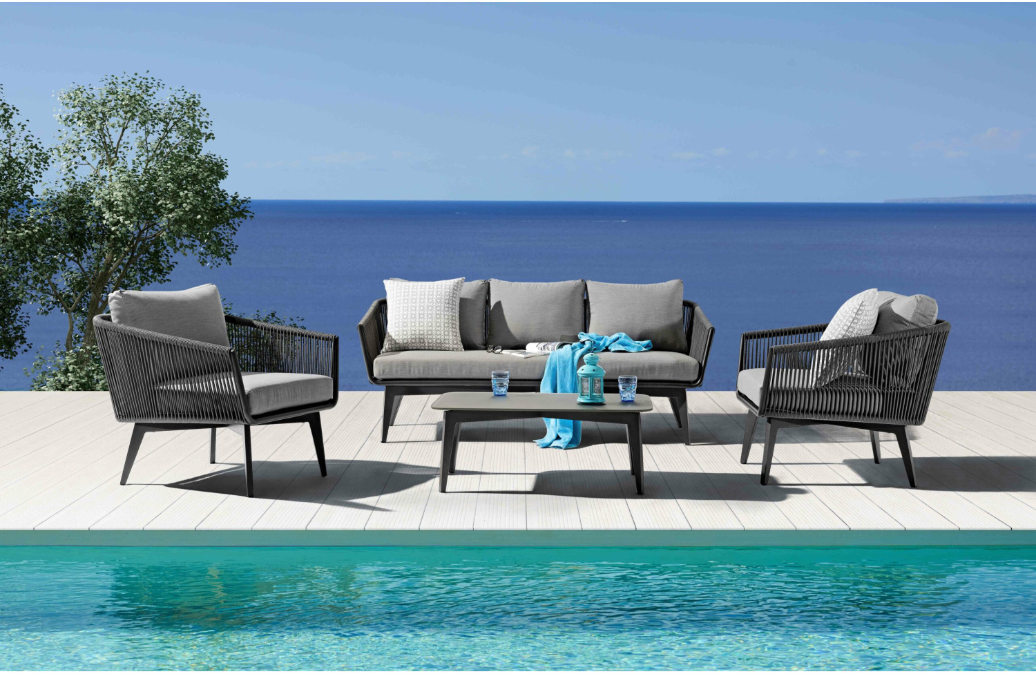 Кавовий Столик прямокутний 90*55 COUTURE DIVA 91704050