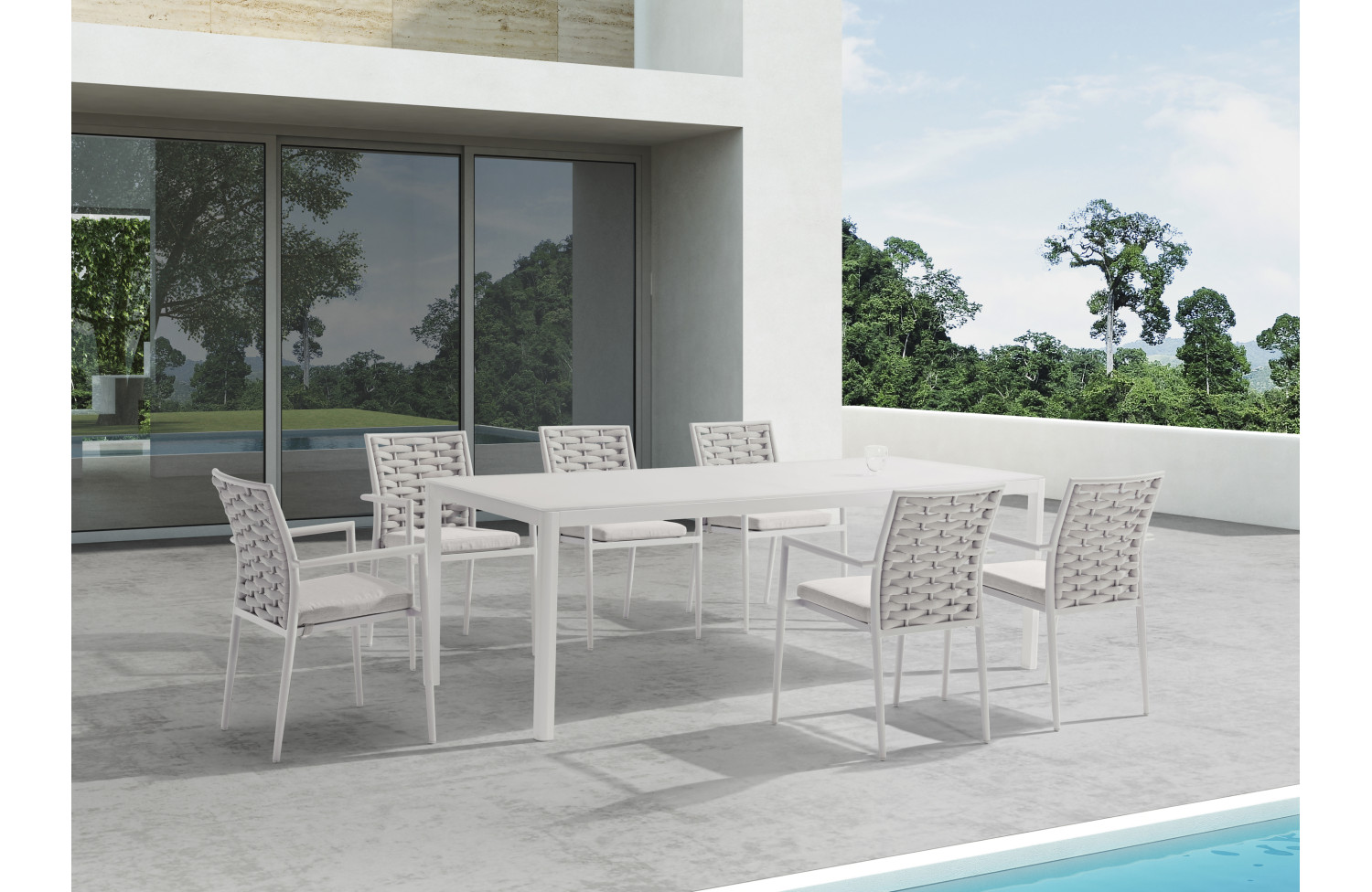 Стілець з підлокітниками (з подушками) COUTURE LOOP 91720150 (172015-HD)