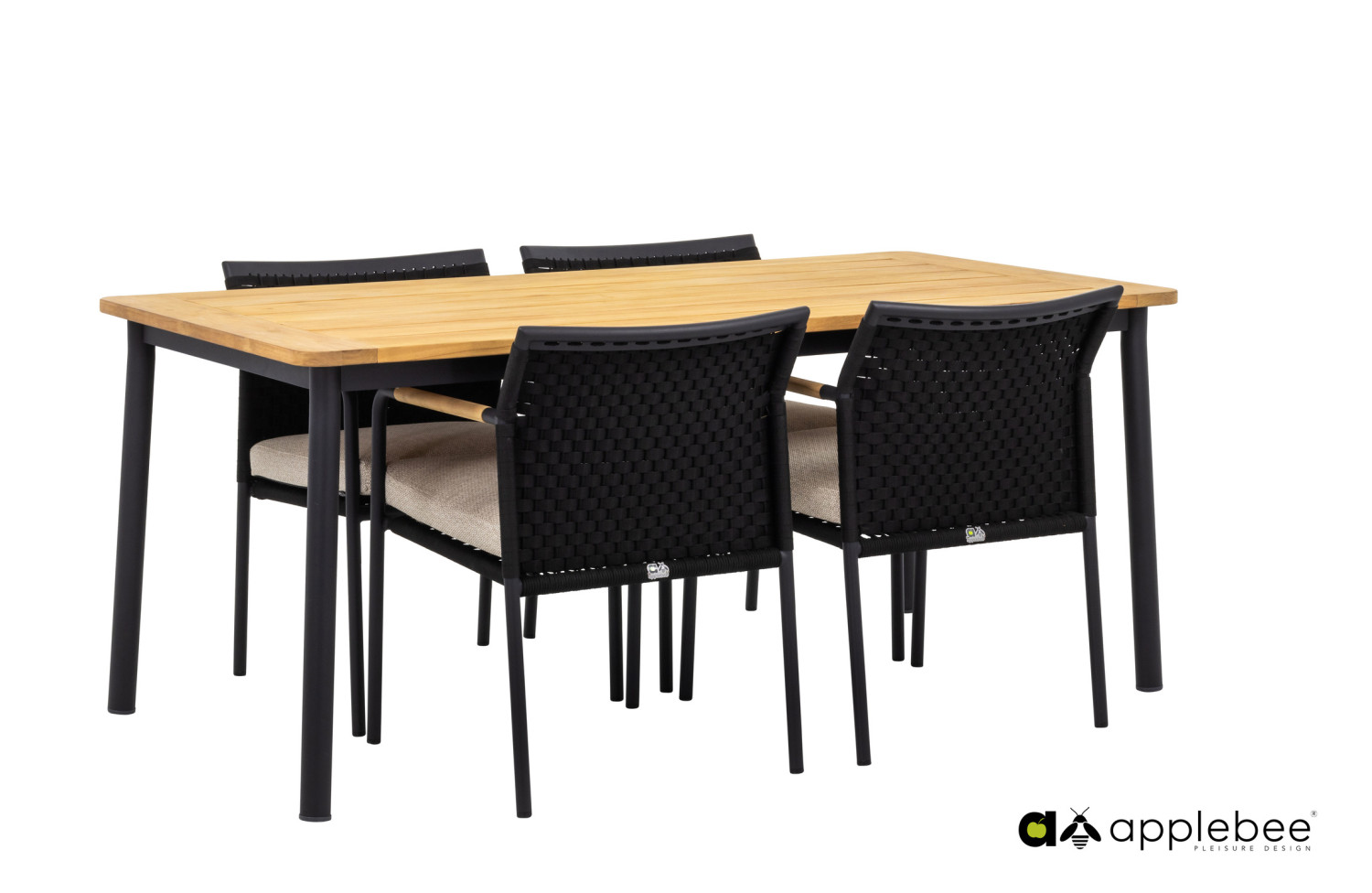 Стілець з підлокітниками (з подушками) APPLE BEE ELLE 70001210