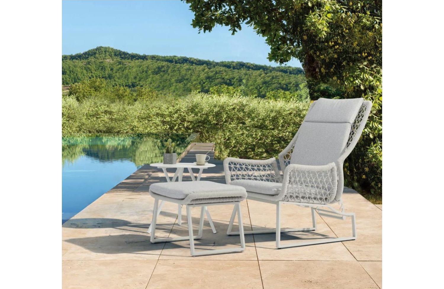 Крісло з відкідн.спинкою (з подушками) COUTURE CRUISE 92045530 / 92045533