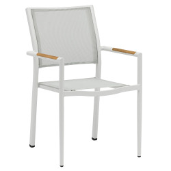 Стілець з підлокітниками COUTURE POLO WHITE 91801020-W / WHITE