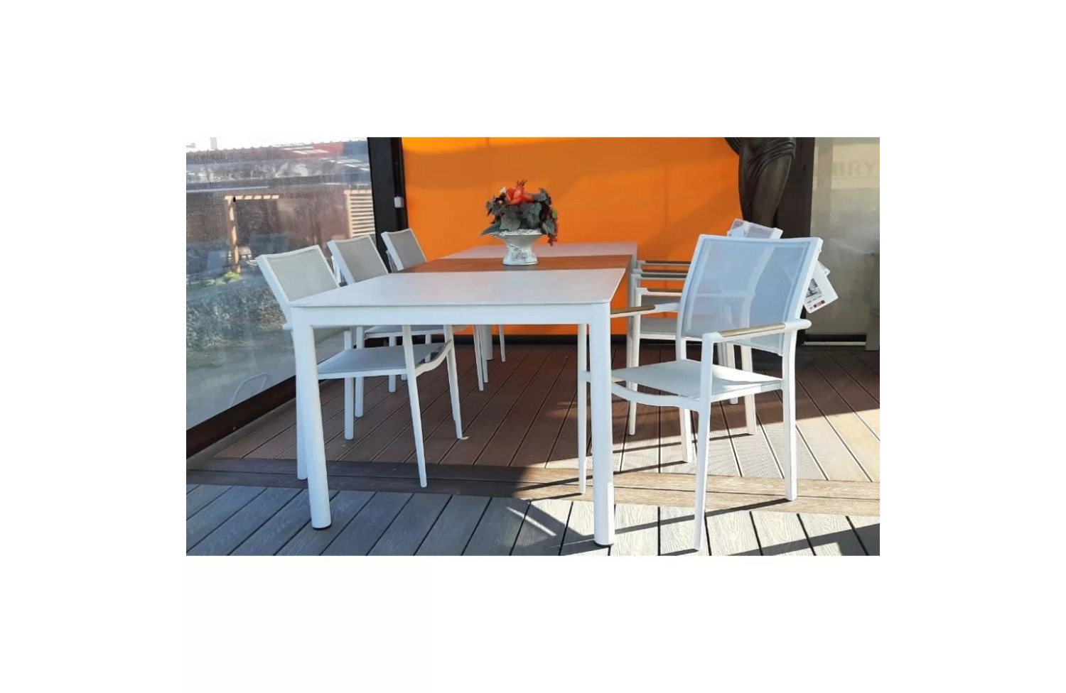 Стілець з підлокітниками COUTURE POLO WHITE 91801020-W / WHITE