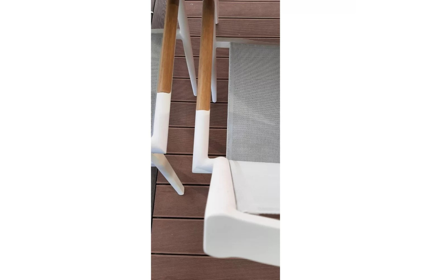 Стілець з підлокітниками COUTURE POLO WHITE 91801020-W / WHITE