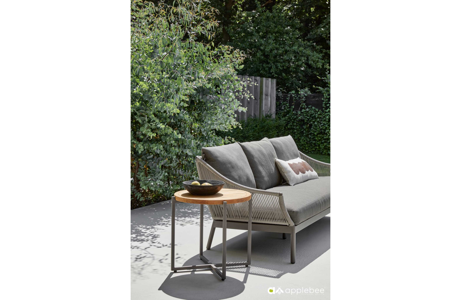 Диван 3-місний (з подушками) APPLE BEE BIJOU 70001569 /TAUPE/GREY