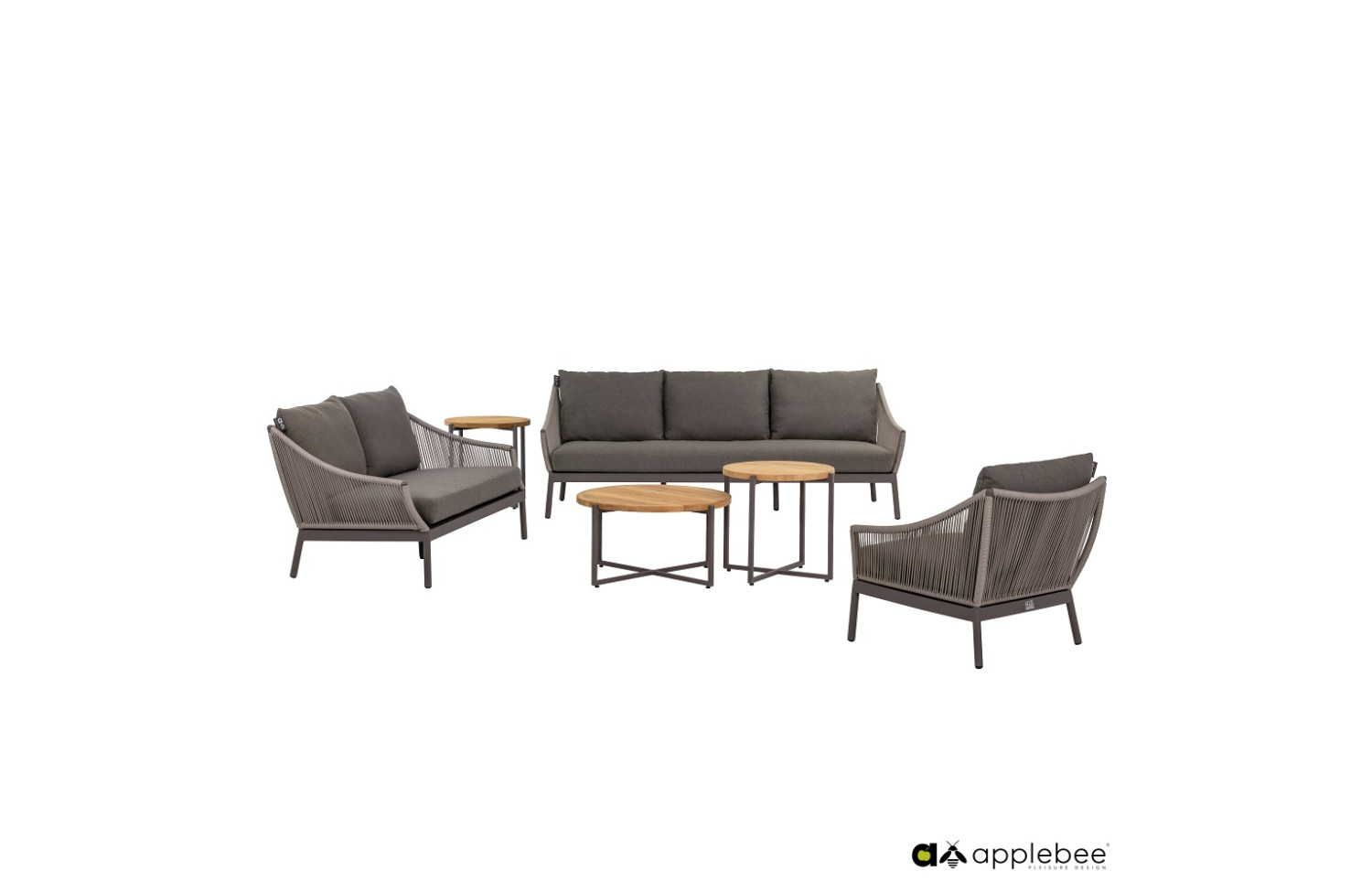 Кавовий cтолик д.54 APPLE BEE CONDOR 70001630 / TAUPE/ GREY