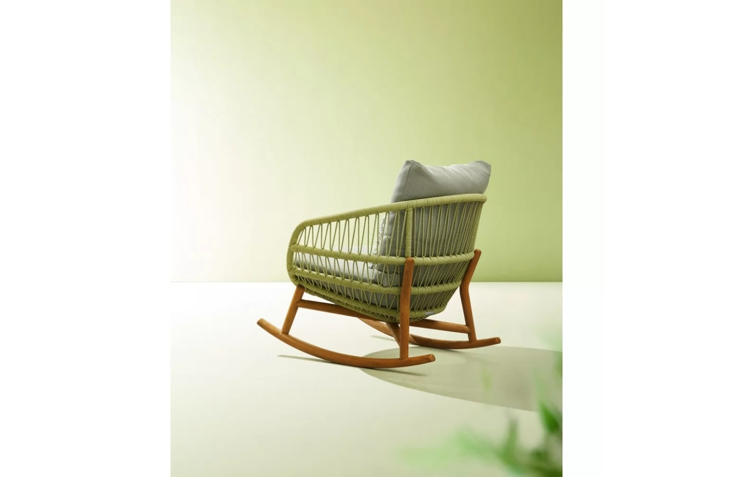 Крісло-гойдалка (з подушками) HIGOLD VASCA 30151525 / GREEN