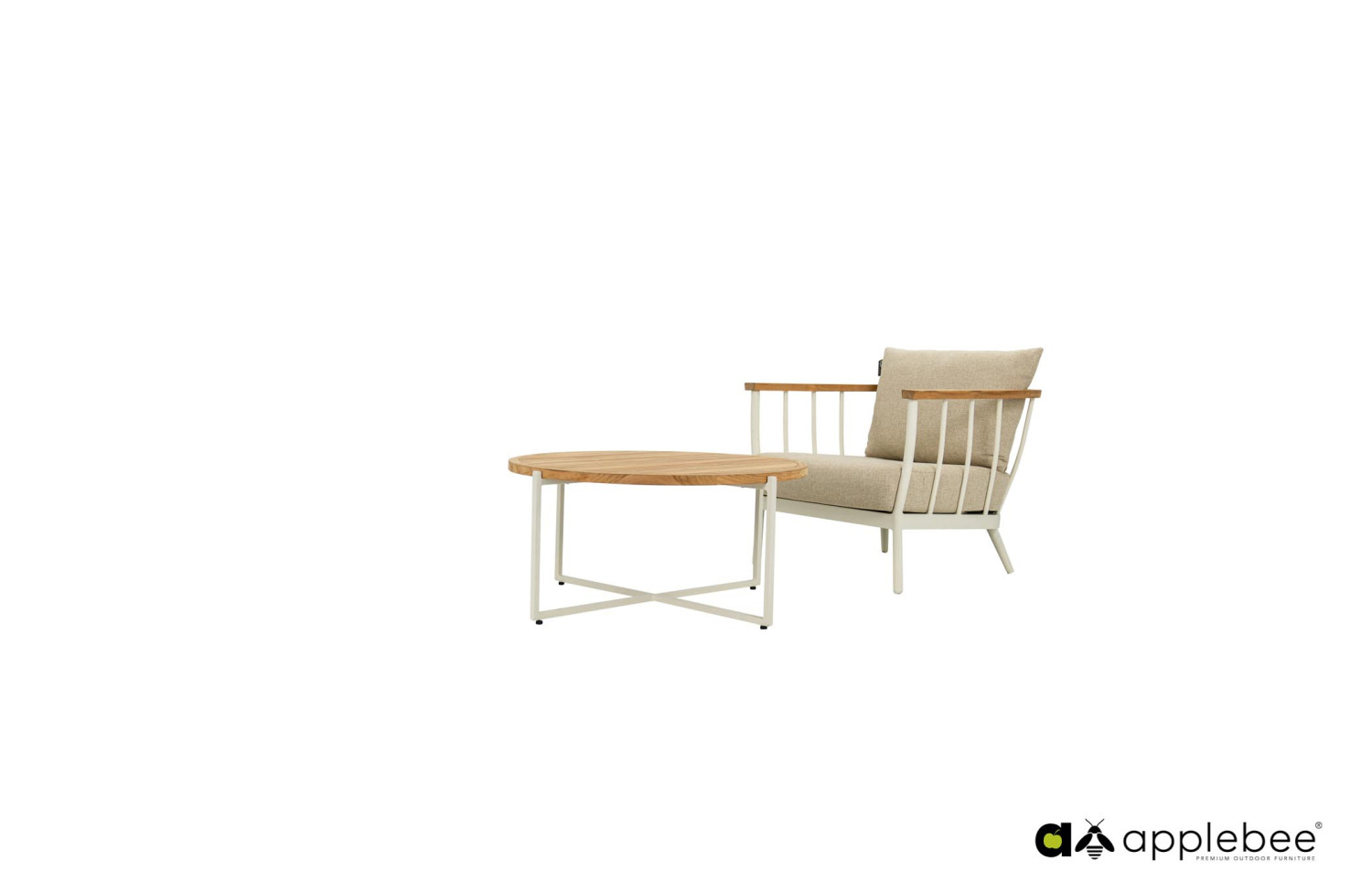 Крісло ( з подушками) APPLE BEE CONDOR OYSTER 72000409/TAUPE