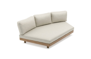 Диван 3-місний лівий (з подушками) COUTURE LOUNGE 92415130 / NATURAL