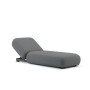 Шезлонг (з подушками) COUTURE OLALA 92173510-A / АНТРАЦИТ