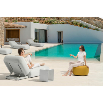 Шезлонг (з подушками) COUTURE OLALA 92173510-A / АНТРАЦИТ