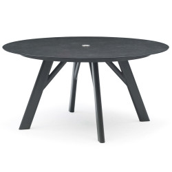 Обідній cтіл круглий д.150 COUTURE HUG 92256361-A-HPL / АНТРАЦИТ