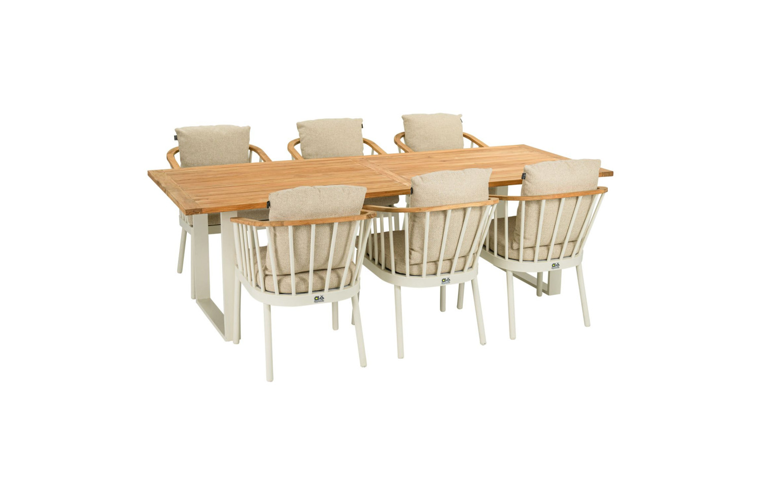 Стілець з підлокітниками ( з подушками) APPLE BEE CONDOR OYSTER 72000408 / TAUPE