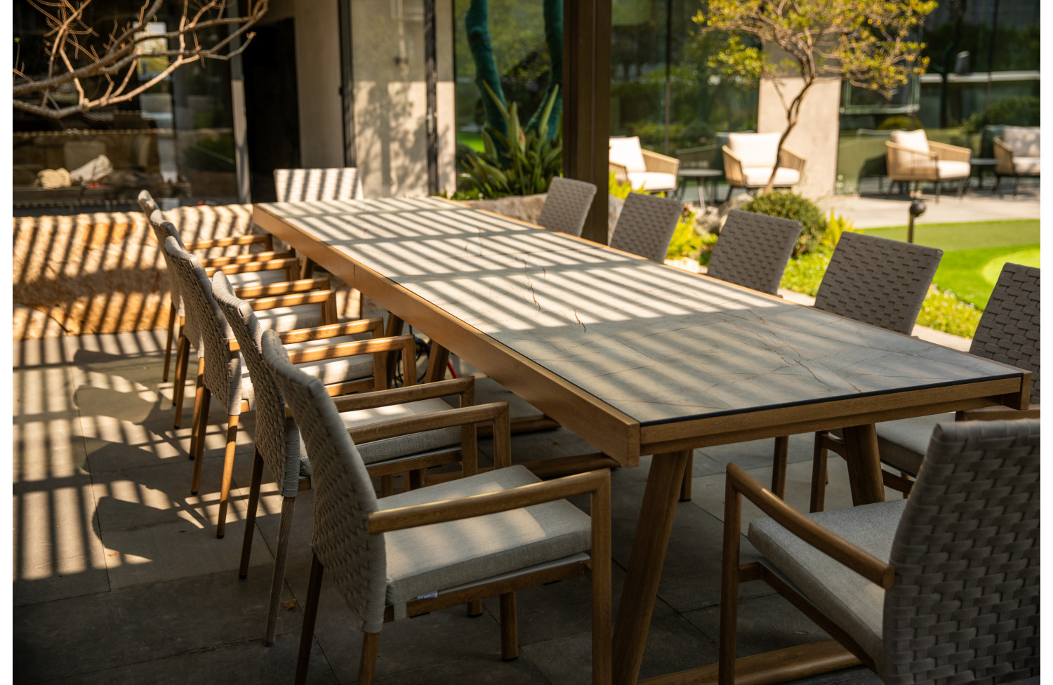 Стілець з підлокітниками (з подушками) COUTURE LOUNGE 92415300 / NATURAL