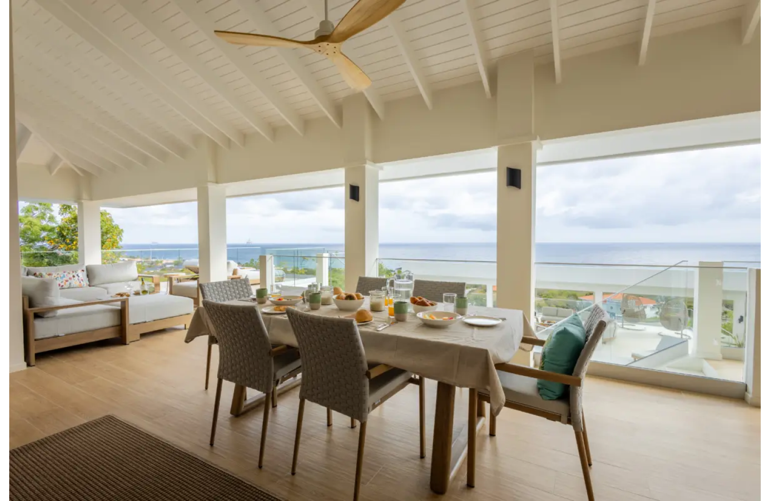 Стілець з підлокітниками (з подушками) COUTURE LOUNGE 92415300 / NATURAL