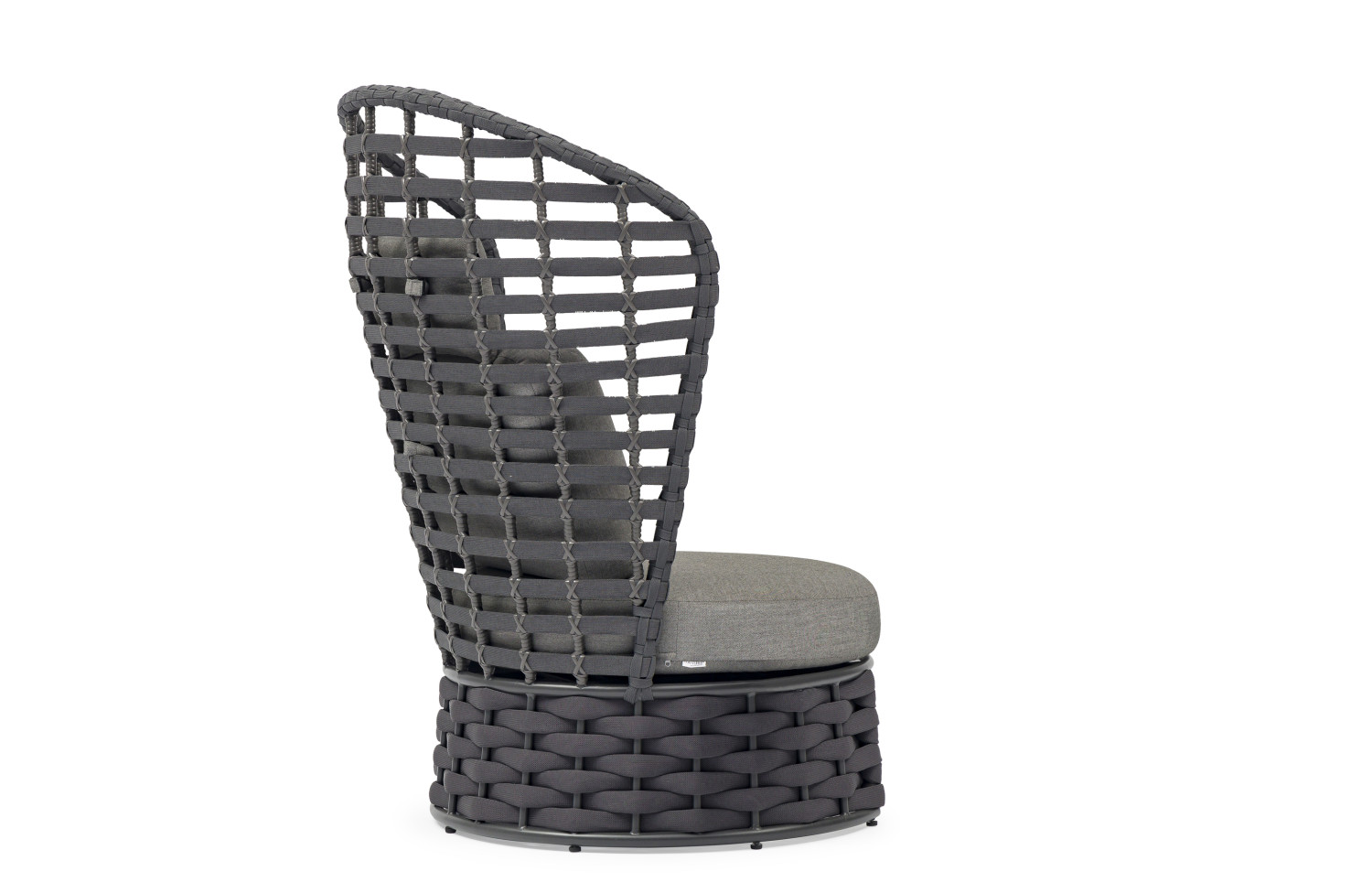 Крісло з високою спинкою (з подушками) COUTURE NOBLE 92519530 / ANTHRACITE