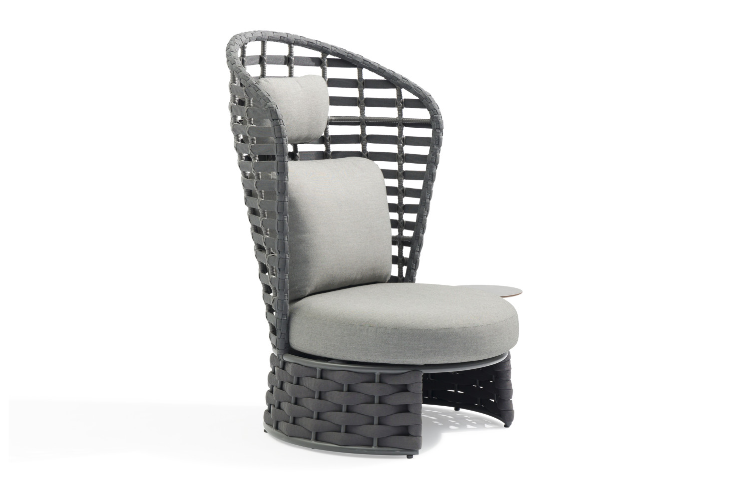 Крісло з високою спинкою (з подушками) COUTURE NOBLE 92519530 / ANTHRACITE