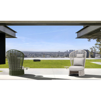 Крісло з високою спинкою (з подушками) COUTURE NOBLE NOBLE-G High-Back 92519530 / TAUPE