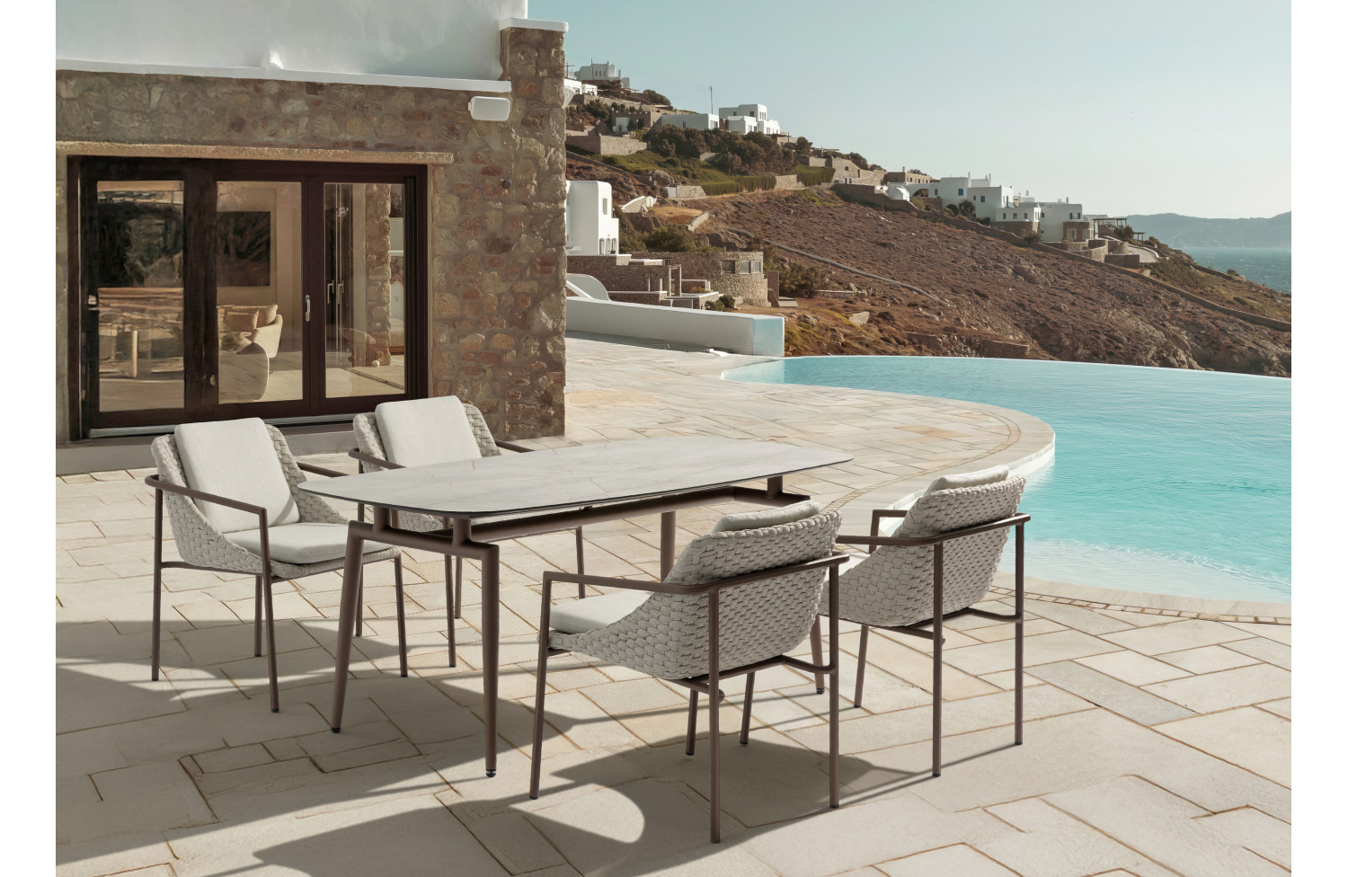 Стілець з підлокітниками (з подушками) COUTURE ENJOY 92515300