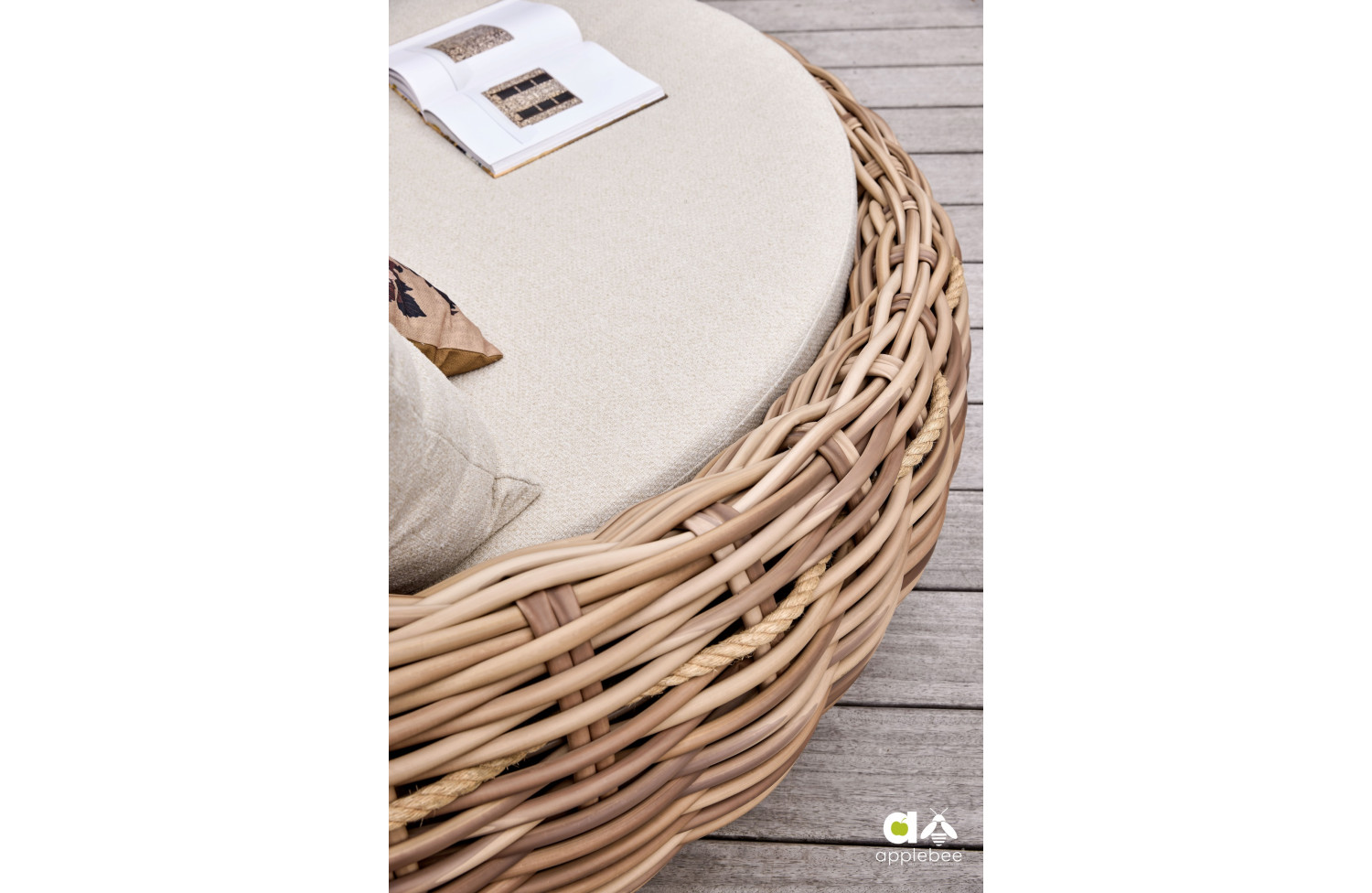 Диван 3 ос (з подушками) APPLE BEE COCOON 72000461 BEIGE