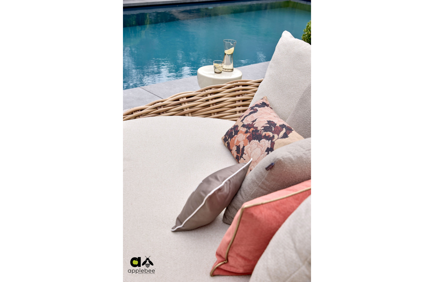 Диван 3 ос (з подушками) APPLE BEE COCOON 72000461 BEIGE