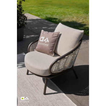 Крісло (з подушк) APPLE BEE PINE KEY 72000652 /BRONZE