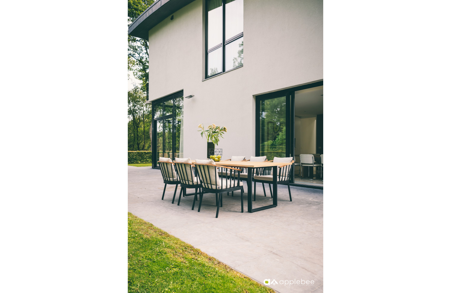 Стілець з підлокітниками ( з подушками) APPLE BEE CONDOR 70001276