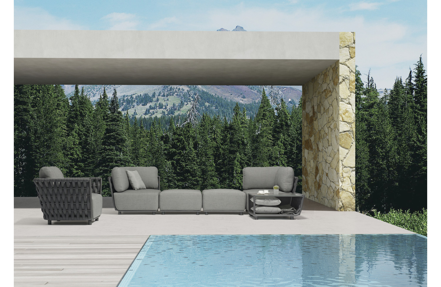 Кутова частина ліва (з подушками) COUTURE HUG 91933130