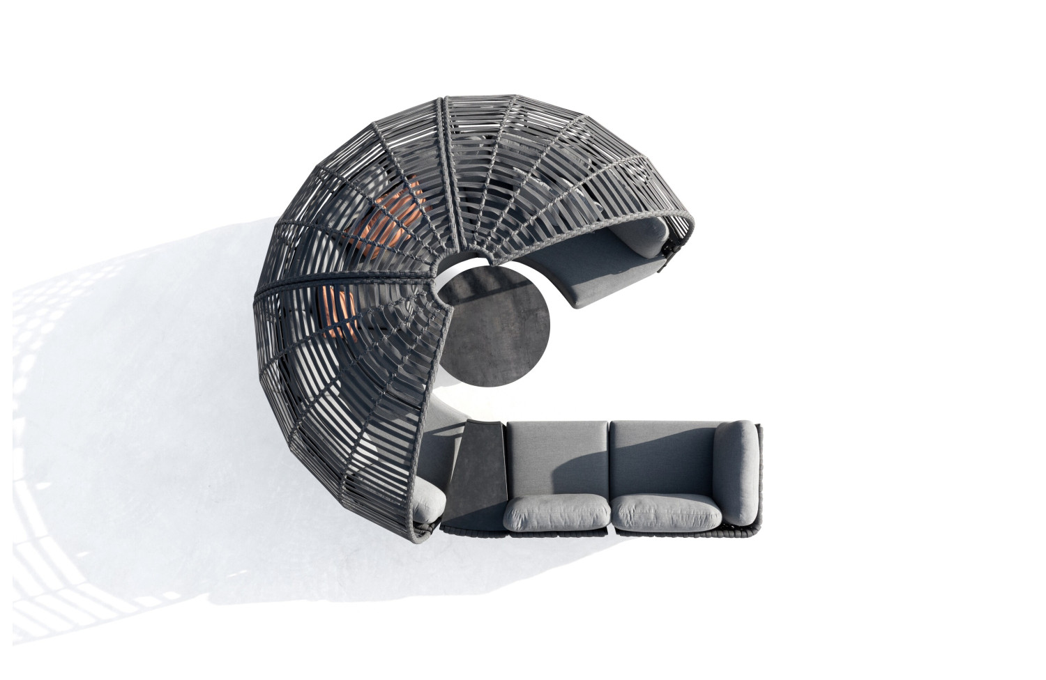 Закруглена кутова частина права (з подушками) COUTURE HUG 91933160