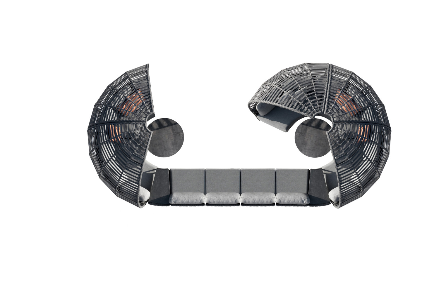 Закруглена кутова частина права (з подушками) COUTURE HUG 91933160