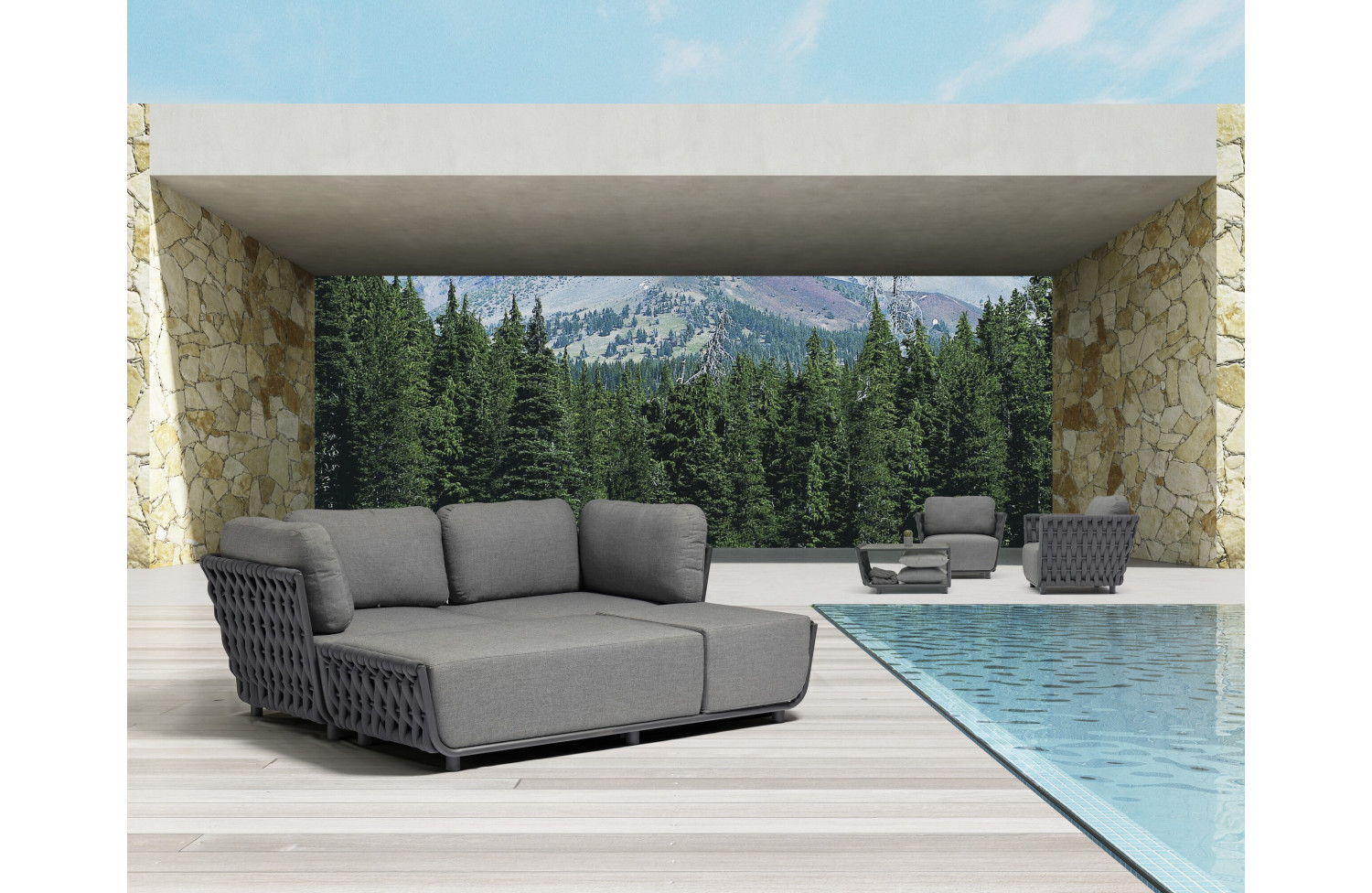 Кутова частина права (з подушками) COUTURE HUG 91933140