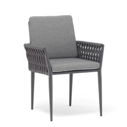 Стілець з- підлокітниками (з подушками) COUTURE HUG 91933300