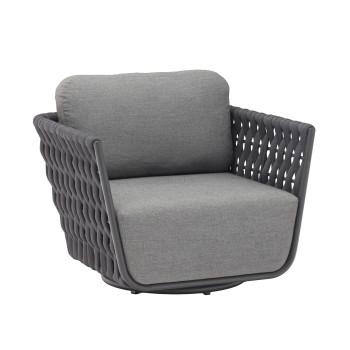 Крісло поворотне (з подушками) COUTURE HUG 91933162