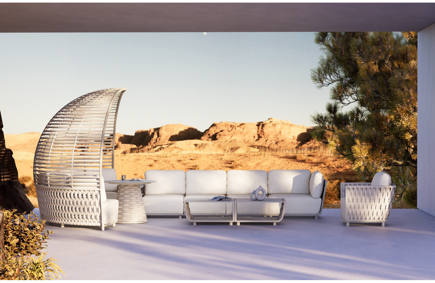 Кутова частина ліва (з подушками) COUTURE HUG 91933130 / TAUPE