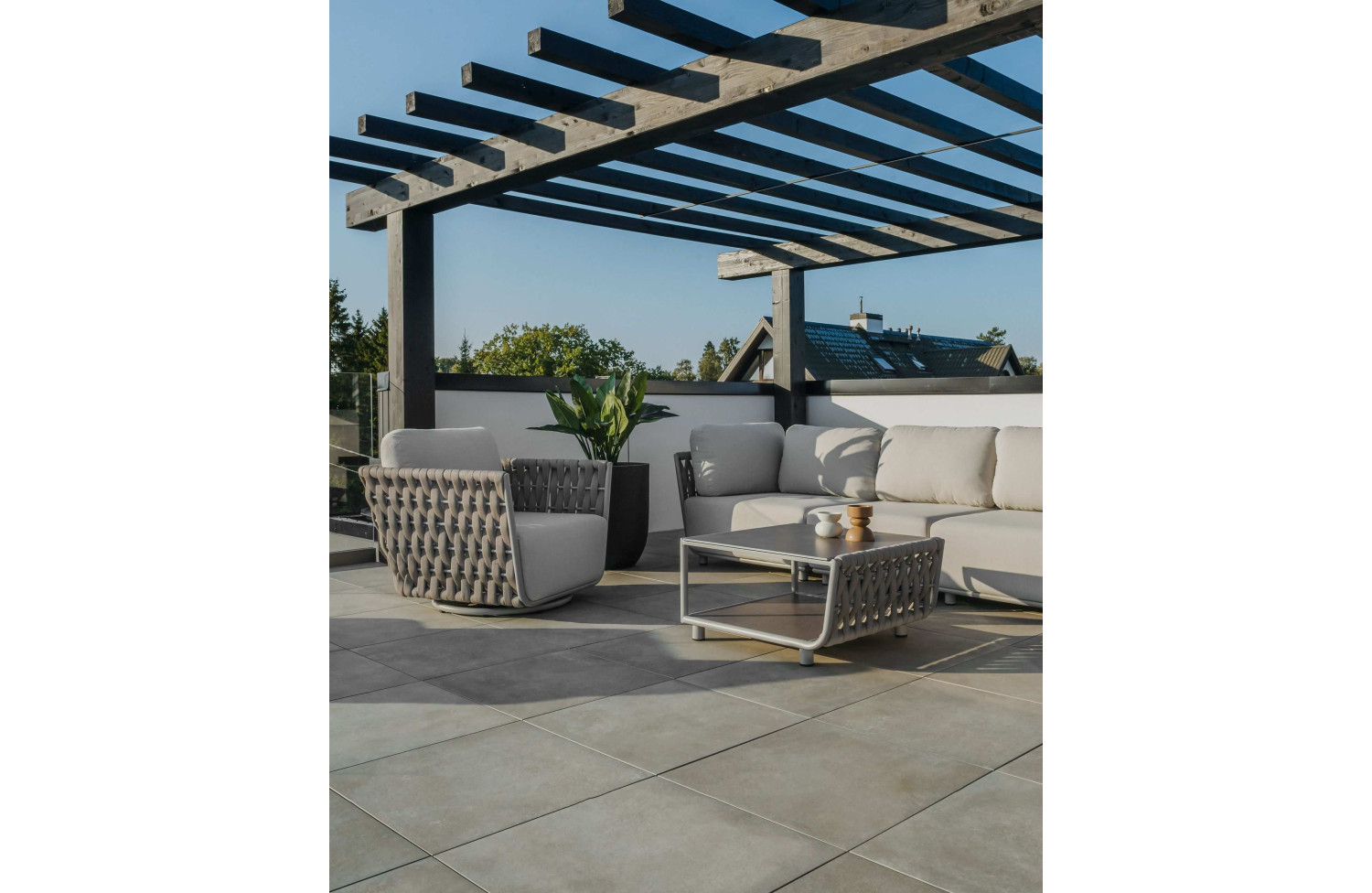 Крісло поворотне (з подушками) COUTURE HUG 91933162 / TAUPE