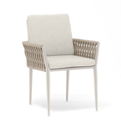 Стілець з- підлокітниками (з подушками) COUTURE HUG 91933300 / TAUPE