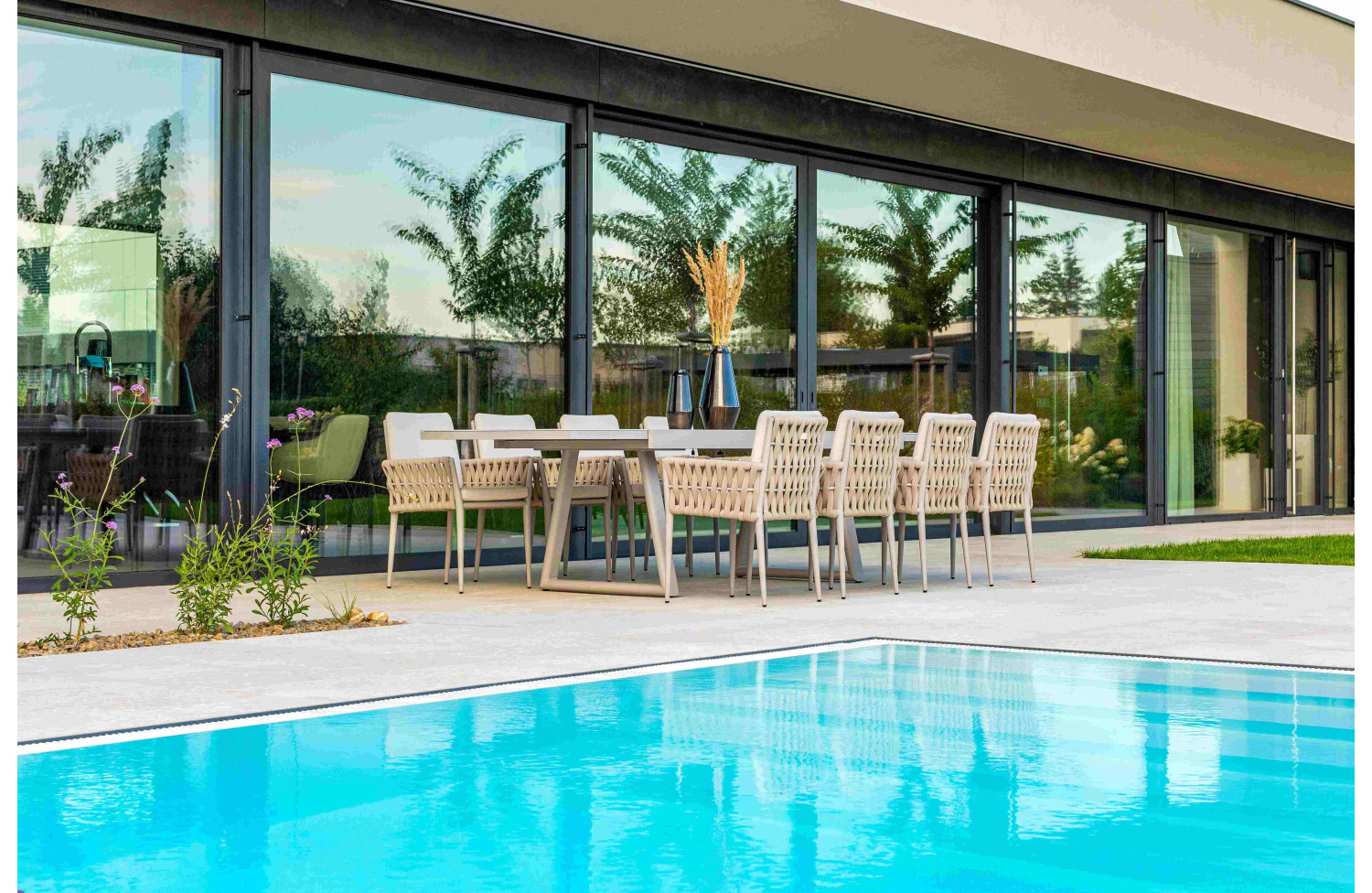 Обідній Стіл розкладний 200-300 COUTURE HUG TOGETHER 92032380 / TAUPE