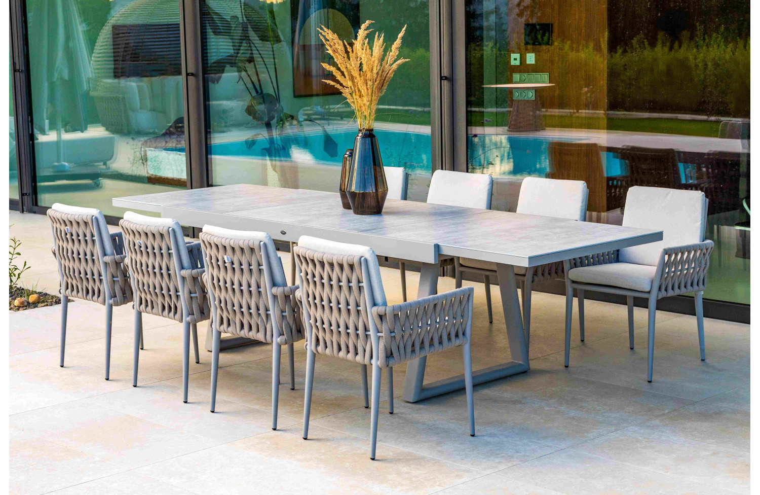 Обідній Стіл розкладний 200-300 COUTURE HUG TOGETHER 92032380 / TAUPE