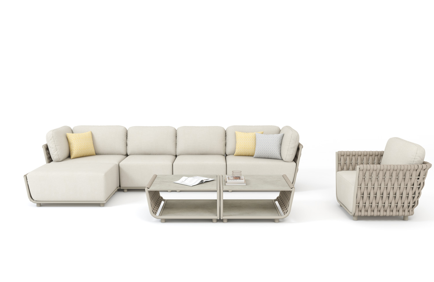 Кавовий столик COUTURE HUG 91933170 / TAUPE