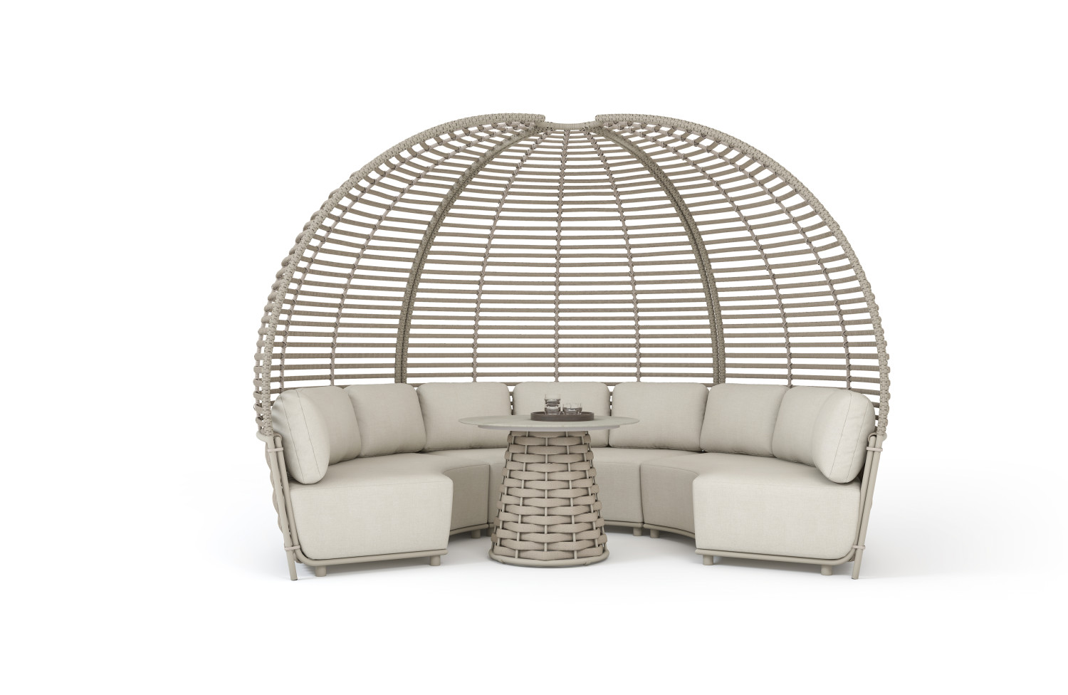 Кутова частина велика (з подушками) COUTURE HUG 91933080 / TAUPE