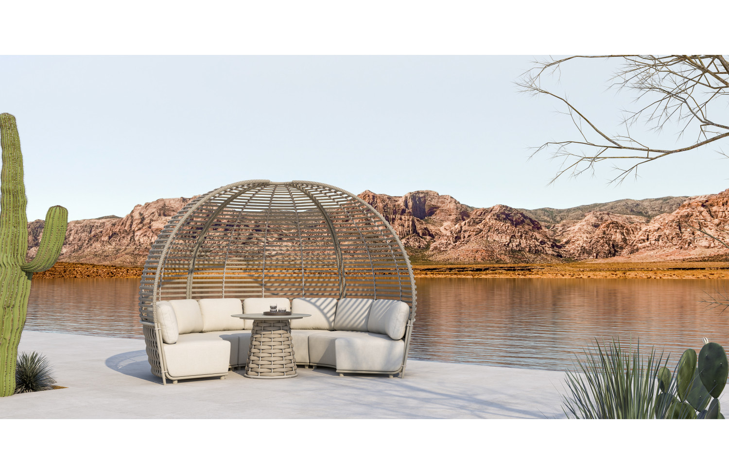 Кутова частина велика (з подушками) COUTURE HUG 91933080 / TAUPE