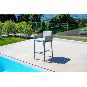 Стілець барний (з подушками) COUTURE HUG 91933460 / TAUPE