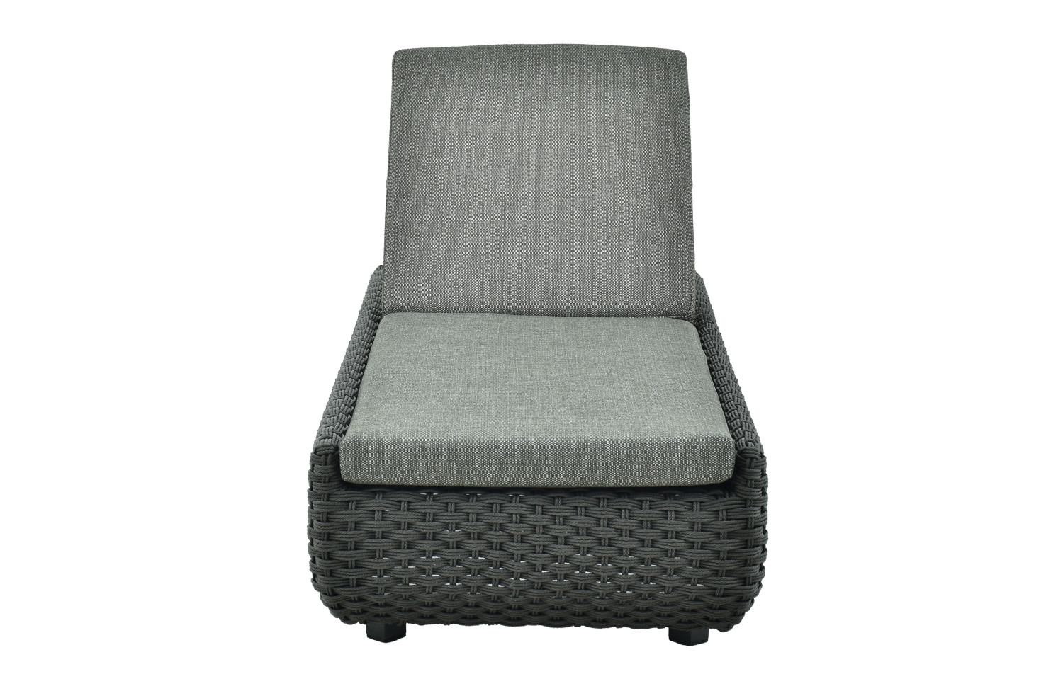 Sunlounger (with cushions) ALLEGRA AL 04G / ANTHRACITE