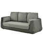 Sofa 3-osobowa (z poduszkami) ALLEGRA AL 02G / ANTRACYT