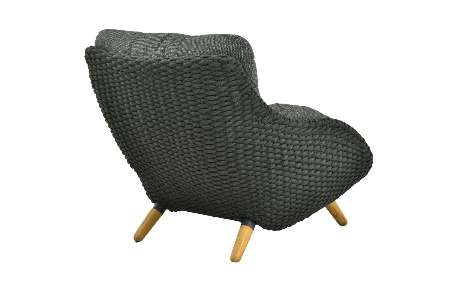 Fotel (z poduszkami) ALLEGRA KING AL 07G / ANTHRACITE