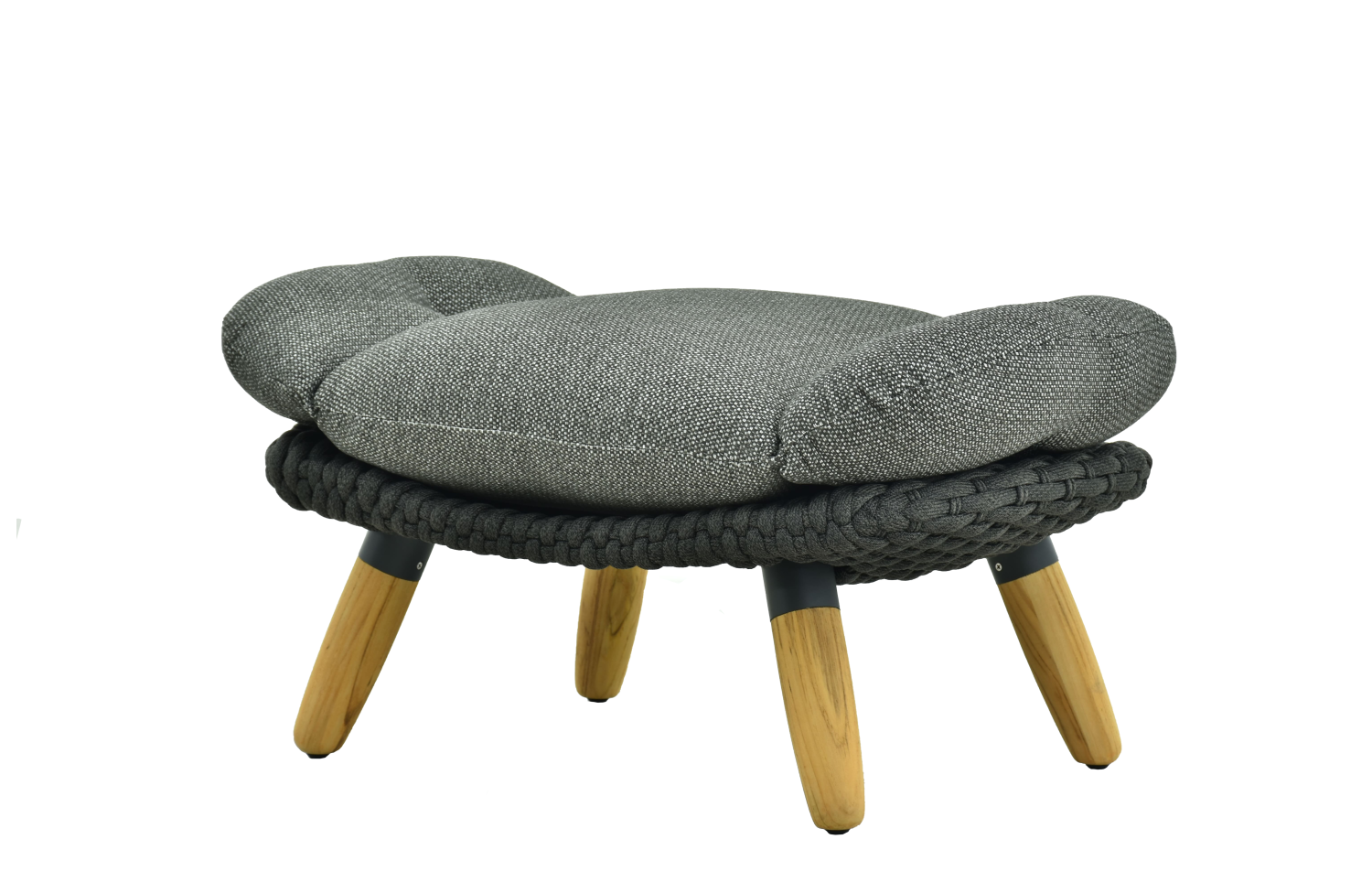 Pufa (z poduszką) ALLEGRA KING AL 08G / ANTHRACITE