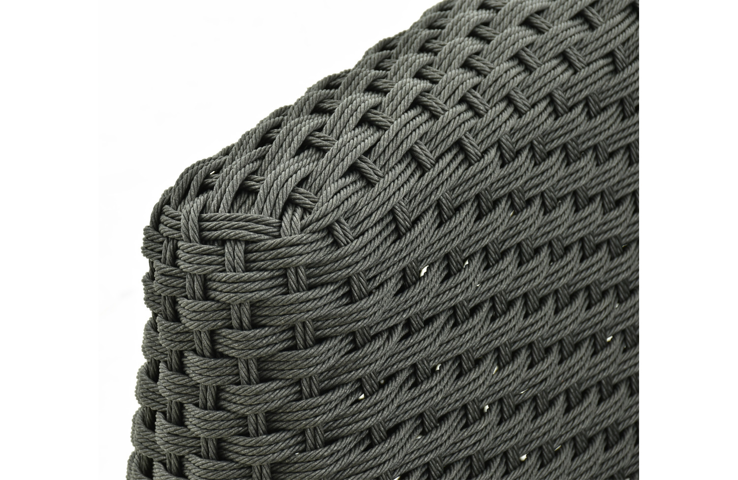 Крісло (з подушками) ALLEGRA AL 01G / АНТРАЦИТ